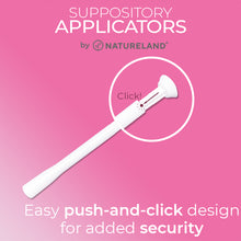 Load image into Gallery viewer, Natureland Vaginal Suppository Applicators - Large Tip for Magic Bullet Suppositories
