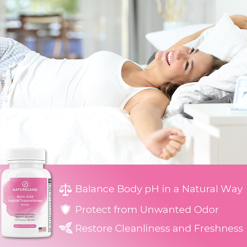 Boric Acid Vaginal Suppositories
