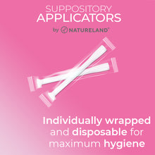 Load image into Gallery viewer, Natureland Vaginal Suppository Applicators - Large Tip for Magic Bullet Suppositories
